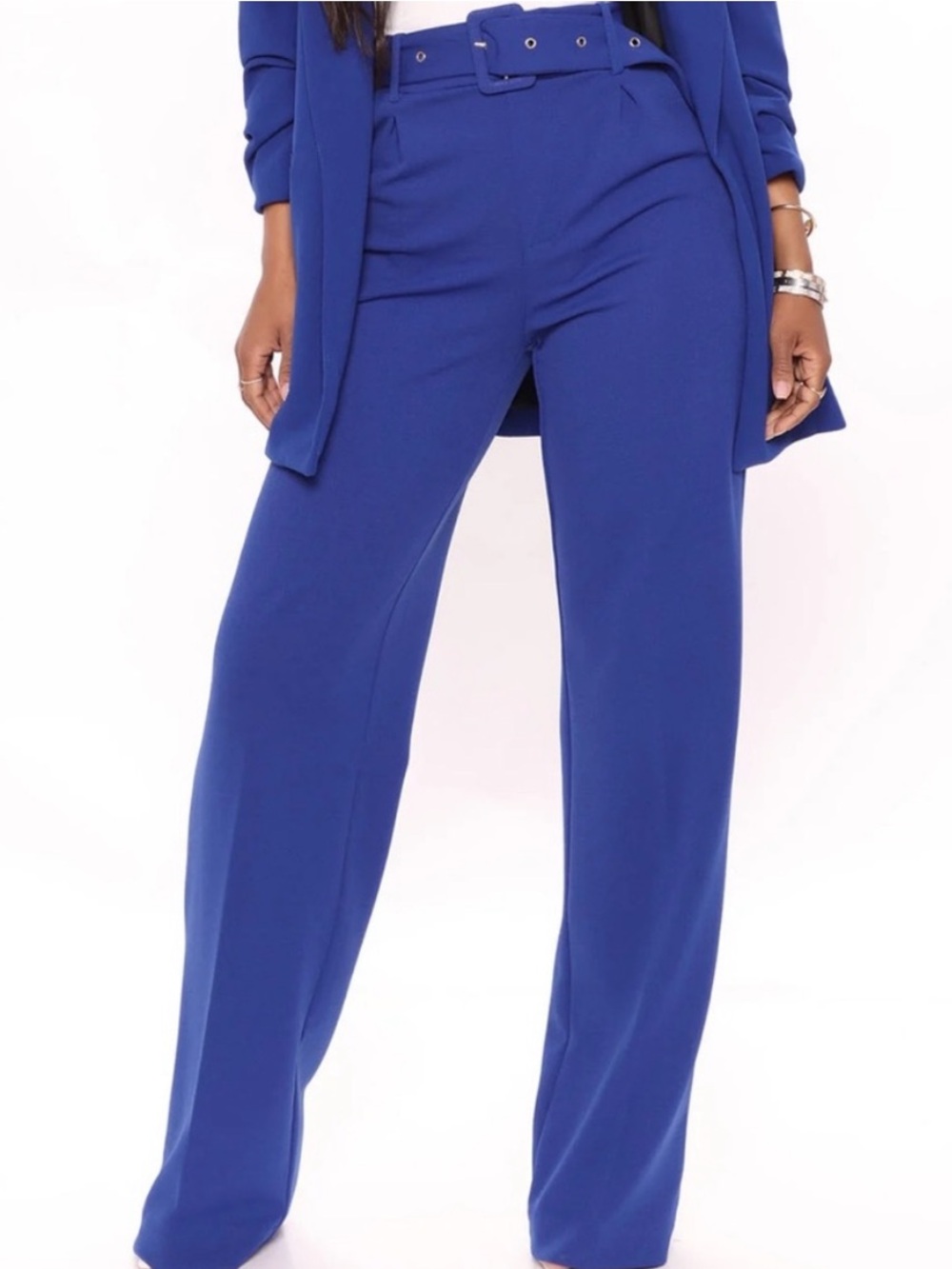 FASHION NOVA “Celine Belted Wide Leg Pants”